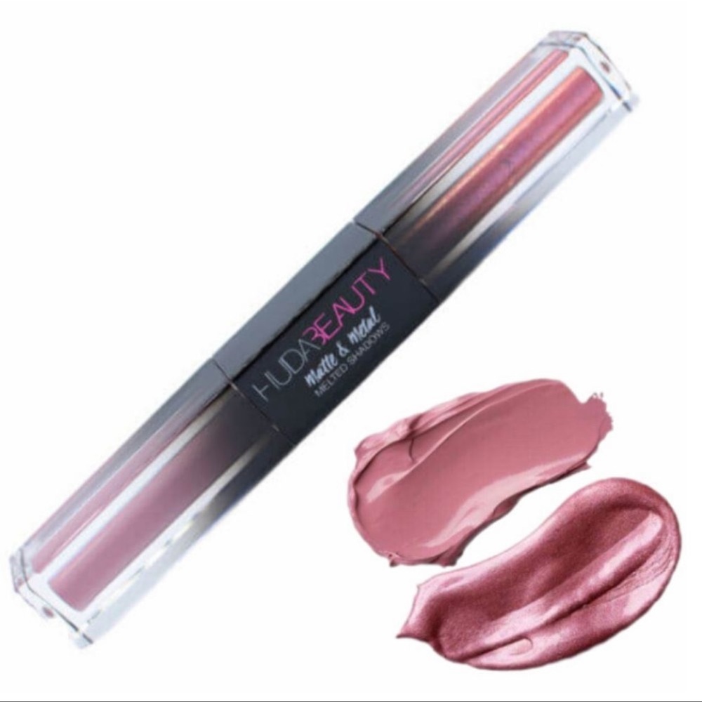 NWT HUDA BEAUTY Matte & Metal Melted Double Ended Liquid Eyeshadows